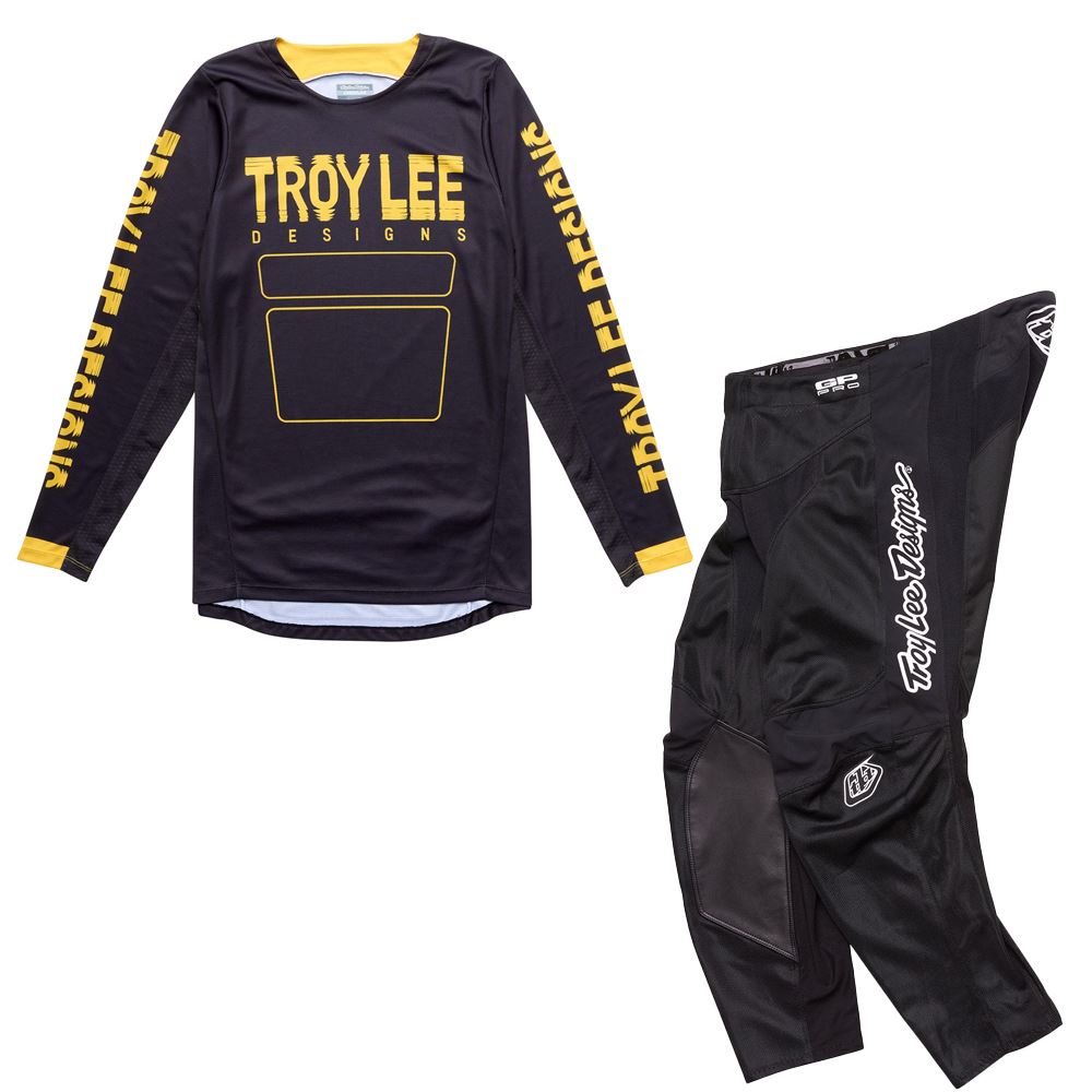 Troy Lee Designs Spring 2025 MX Combo Kit GP PRO Step Up Black